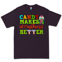 Plum candy makes everything better Premium Tee - AdoDesignShop