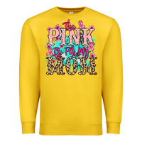 Lemon The pink is for my Mom Cancer Awareness Premium Sweatshirt - HowdyJamesFarm