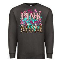 Smoke The pink is for my Mom Cancer Awareness Premium Sweatshirt - HowdyJamesFarm