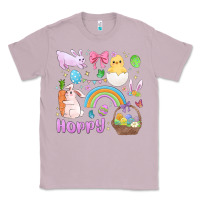 Lilac easter hoppy bunny Classic Tee - MaliasSmallBusiness
