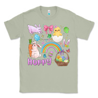Matcha easter hoppy bunny Classic Tee - MaliasSmallBusiness
