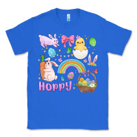 True Royal easter hoppy bunny Classic Tee - MaliasSmallBusiness