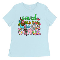 Saved By His Grace Ladies Tee | Teevron