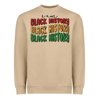 Mushroom i am black history Heavyweight Sweatshirt - MaliasSmallBusiness