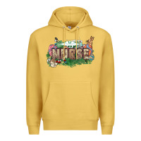 Antique Gold Easter egg Nurse bunny Easter Day Premium Hoodie - HowdyJamesFarm