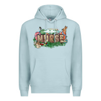 Blue Mist Easter egg Nurse bunny Easter Day Premium Hoodie - HowdyJamesFarm
