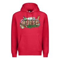 Cardinal Easter egg Nurse bunny Easter Day Premium Hoodie - HowdyJamesFarm