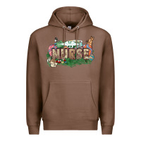 Chestnut Easter egg Nurse bunny Easter Day Premium Hoodie - HowdyJamesFarm