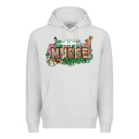 Dove Grey Easter egg Nurse bunny Easter Day Premium Hoodie - HowdyJamesFarm