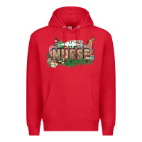 Red Easter egg Nurse bunny Easter Day Premium Hoodie - HowdyJamesFarm