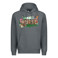 Rock Easter egg Nurse bunny Easter Day Premium Hoodie - HowdyJamesFarm