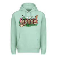 Seafoam Easter egg Nurse bunny Easter Day Premium Hoodie - HowdyJamesFarm