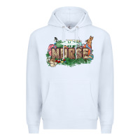 White Easter egg Nurse bunny Easter Day Premium Hoodie - HowdyJamesFarm