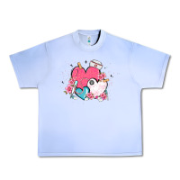 Grape Ice nurse hearts Urban Heavy Tee - MaliasSmallBusiness