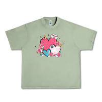 Oil Green nurse hearts Urban Heavy Tee - MaliasSmallBusiness