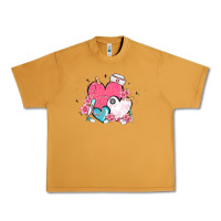Peanut Butter nurse hearts Urban Heavy Tee - MaliasSmallBusiness