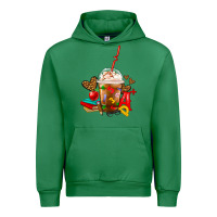 Emerald teacher frappe coffee Urban Hoodie - FaDigitalArtStudio