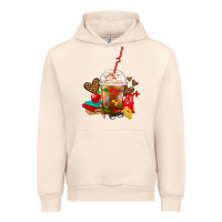 Sandshell teacher frappe coffee Urban Hoodie - FaDigitalArtStudio