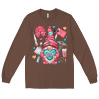 Chestnut nurse with heart Long Sleeve Tee - NancyCooperArtShop