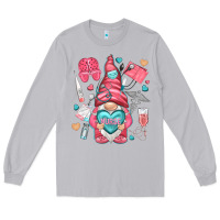 Moon Dust nurse with heart Long Sleeve Tee - NancyCooperArtShop