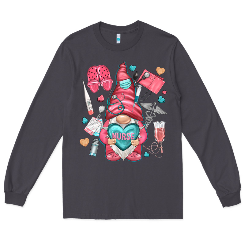 Nurse With Heart Long Sleeve Tee by NancyCooperArtShop | Teevron