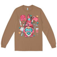 Toasted Coconut nurse with heart Long Sleeve Tee - NancyCooperArtShop