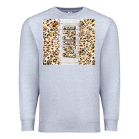 Heather Grey mother's day mini leopard tumbler tbs Premium Sweatshirt - TumblerDesignByShophia