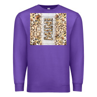 Purple mother's day mini leopard tumbler tbs Premium Sweatshirt - TumblerDesignByShophia