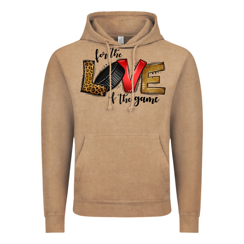 For The Love Of The Game Ice Hockey Vintage Hoodie by Jasminsmagicworld | Teevron