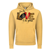 Vintage Mustard for the love of the game ice hockey Vintage Hoodie - Jasminsmagicworld