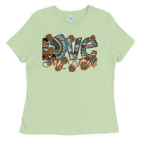 Matcha love my tribe Ladies Tee - SublimationCraftShop