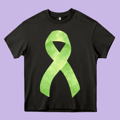 Non Hodgkin Lymphoma Cancer Ribbon Fa Element Heavy Core Tee Designed By Fadigitalartstudio