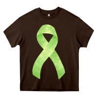 Chocolate Brown non hodgkin lymphoma cancer ribbon fa element Heavy Core Tee - FaDigitalArtStudio