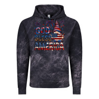 Cloud Black god bless america Vintage Hoodie - NancyCooperArtShop
