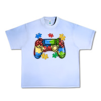 Grape Ice autism awareness video game controller Urban Heavy Tee - MaliasSmallBusiness