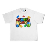 Lunar Rock autism awareness video game controller Urban Heavy Tee - MaliasSmallBusiness