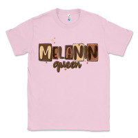 Bubblegum Pink melanin queen Classic Tee - MaliasSmallBusiness