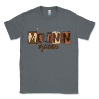Charcoal Heather melanin queen Classic Tee - MaliasSmallBusiness
