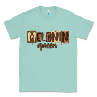 Seafoam melanin queen Classic Tee - MaliasSmallBusiness