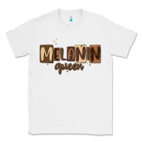 White melanin queen Classic Tee - MaliasSmallBusiness