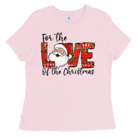 Bubblegum Pink for the of the christmas Ladies Tee - CowhideDigitalArt