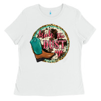 White kick the dust up Ladies Tee - JahusDesignShop