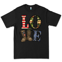 Black loce army Premium Tee - CowhideDigitalArt