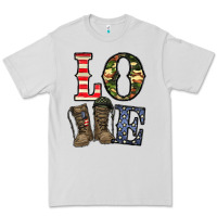 Dove Grey loce army Premium Tee - CowhideDigitalArt