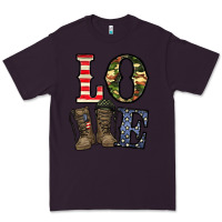Plum loce army Premium Tee - CowhideDigitalArt