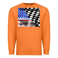 Carrot racing checkered flag tumbler tbs Premium Sweatshirt - TumblerDesignByShophia