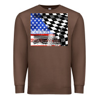 Racing Checkered Flag Tumbler Tbs Premium Sweatshirt | Teevron