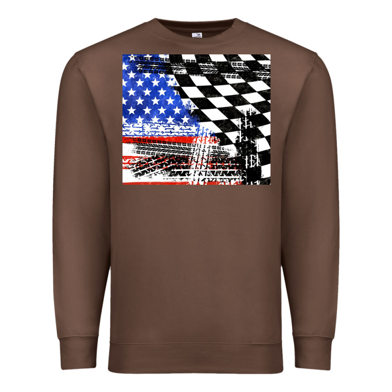 Racing Checkered Flag Tumbler Tbs Premium Sweatshirt by TumblerDesignByShophia | Teevron