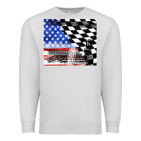 Dove Grey racing checkered flag tumbler tbs Premium Sweatshirt - TumblerDesignByShophia