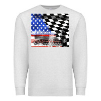 Oatmeal Heather racing checkered flag tumbler tbs Premium Sweatshirt - TumblerDesignByShophia